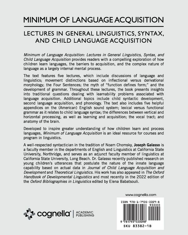 Produktbild: Minimum of Language Acquisition