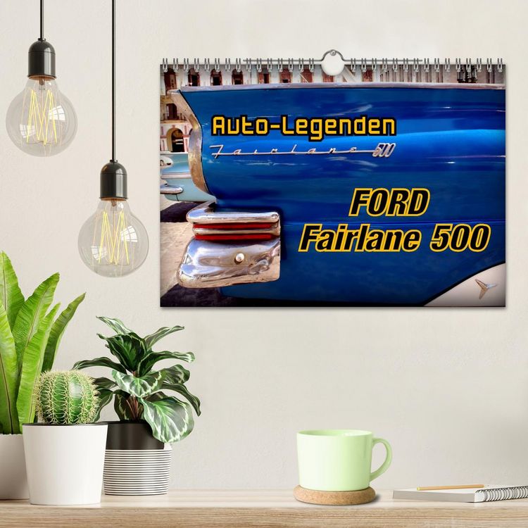 Produktbild: Auto-Legenden Ford Fairlane 500 (Wandkalender 2025 DIN A4 quer), CALVENDO Monatskalender