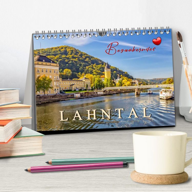 Produktbild: Bezauberndes Lahntal (Tischkalender 2026 DIN A5 quer), CALVENDO Monatskalender