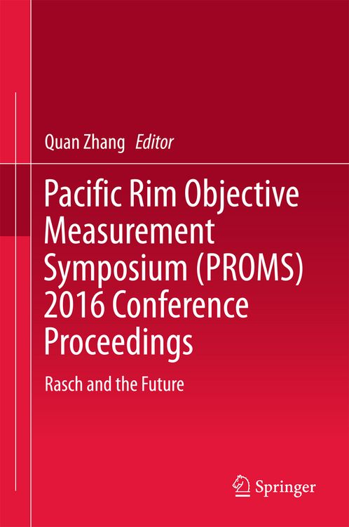 Produktbild: Pacific Rim Objective Measurement Symposium (PROMS) 2016 Conference Proceedings