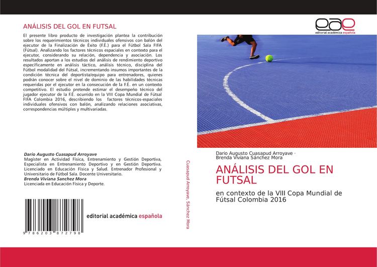 Produktbild: An&aacute;lisis Del Gol En Futsal