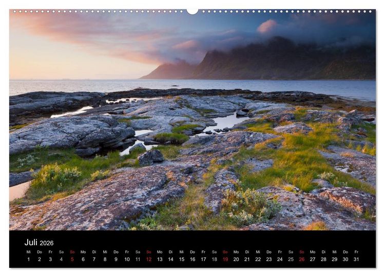 Produktbild: Landschaft im Licht (Wandkalender 2026 DIN A2 quer), CALVENDO Monatskalender