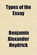 Produktbild: Types of the Essay