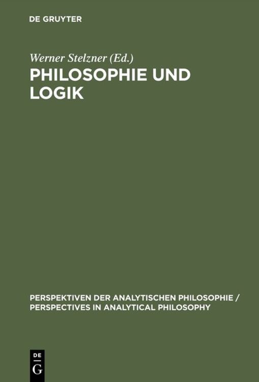 Produktbild: Philosophie und Logik