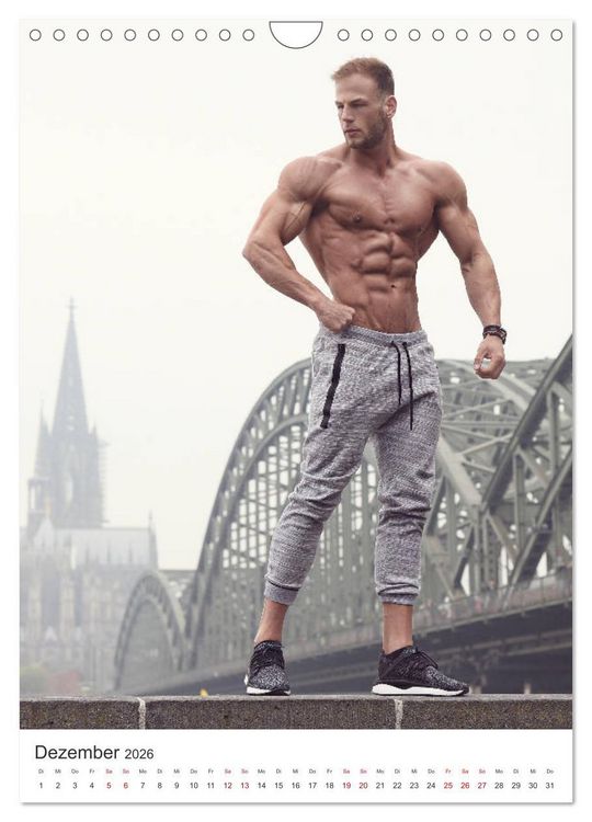 Produktbild: Men's Physique (Wandkalender 2026 DIN A4 hoch), CALVENDO Monatskalender