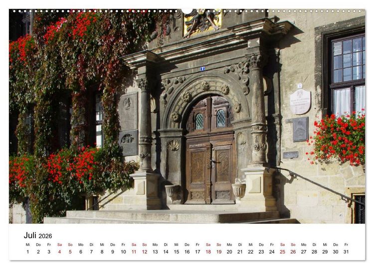 Produktbild: Weltkulturerbe Quedlinburg (hochwertiger Premium Wandkalender 2026 DIN A2 quer), Kunstdruck in Hochglanz