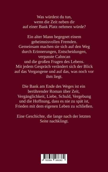 Produktbild: Die Bank am Ende des Weges