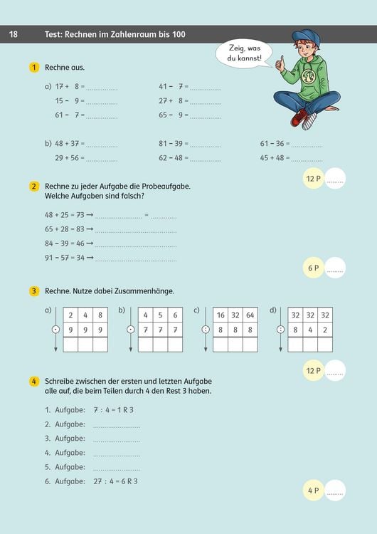 Produktbild: Klett Team Drachenstark: Das gro&szlig;e Trainingsbuch Mathe 3. Klasse