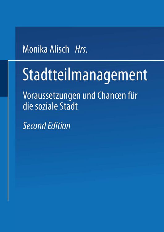 Produktbild: Stadtteilmanagement