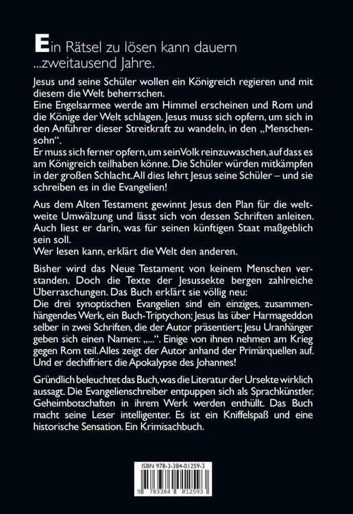 Produktbild: Jesus wollte Krieg