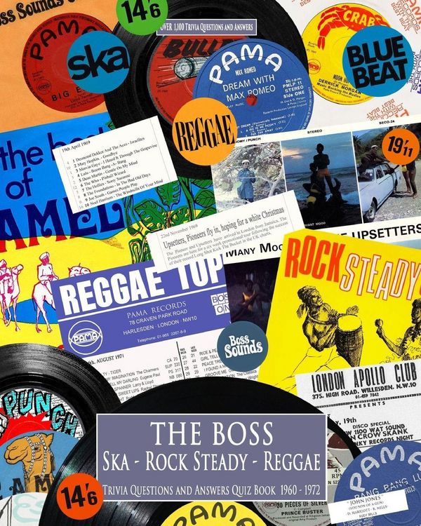 Produktbild: THE BOSS Ska RockSteady Reggae Trivia quiz book