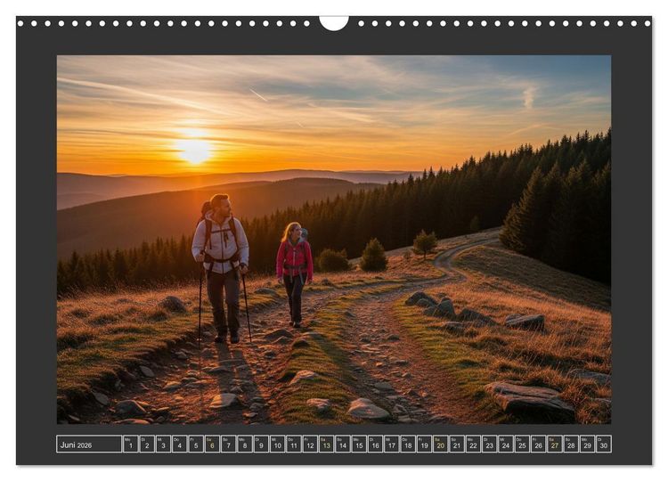 Produktbild: Aktives Sauerland (Wandkalender 2026 DIN A3 quer), CALVENDO Monatskalender