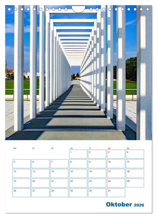 Produktbild: Residenzstadt Schwerin - Mecklenburg-Vorpommern - Terminplaner (Wandkalender 2026 DIN A4 hoch), CALVENDO Monatskalender