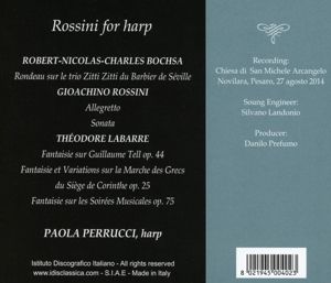 Produktbild: Perrucci, P: Rossini for harp