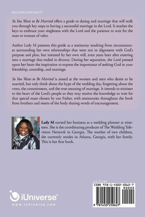 Produktbild: So You Want to Be Married