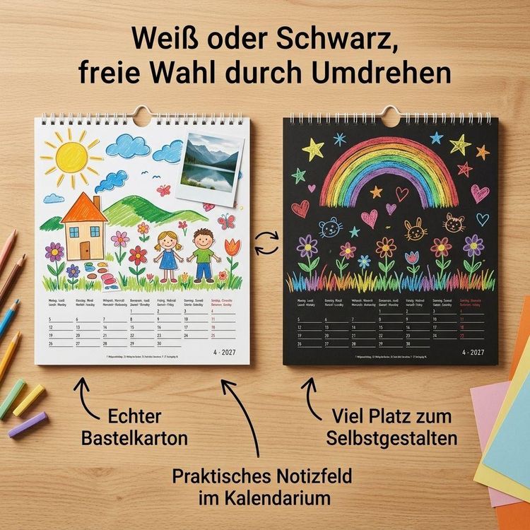 Produktbild: Kreativkalender M - 2 in 1 2027