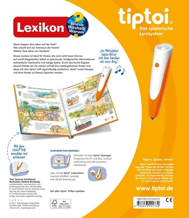 Produktbild: tiptoi&reg; Wieso? Weshalb? Warum? - Lexikon