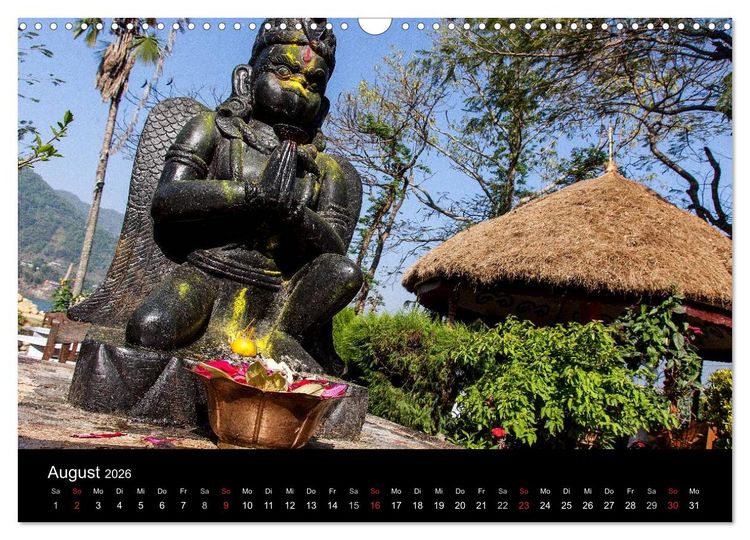 Produktbild: Namaste Nepal (Wandkalender 2026 DIN A3 quer), CALVENDO Monatskalender