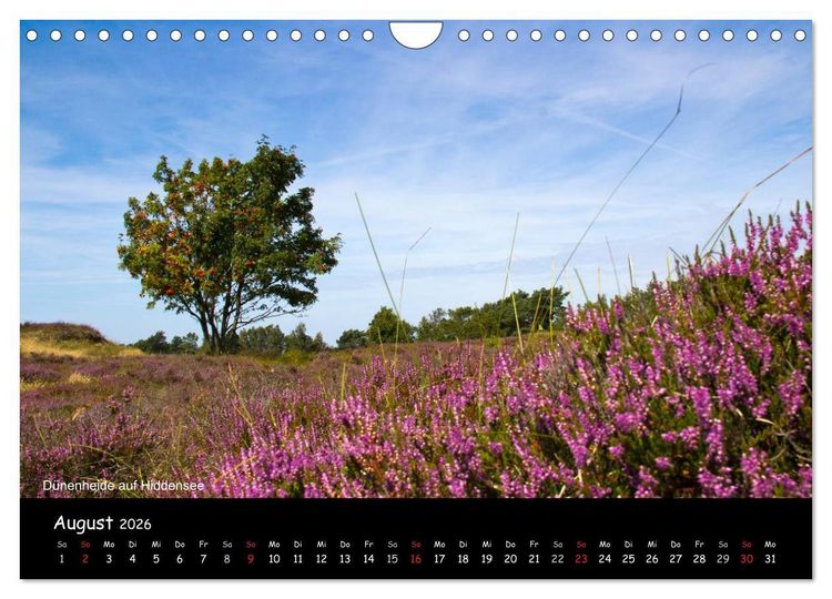 Produktbild: Landschaften im Norden (Wandkalender 2026 DIN A4 quer), CALVENDO Monatskalender