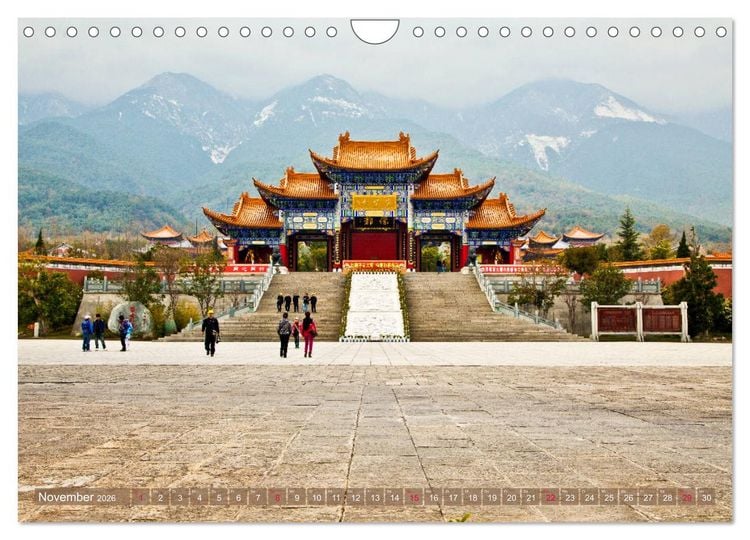 Produktbild: Yunnan - Das andere China (Wandkalender 2026 DIN A4 quer), CALVENDO Monatskalender