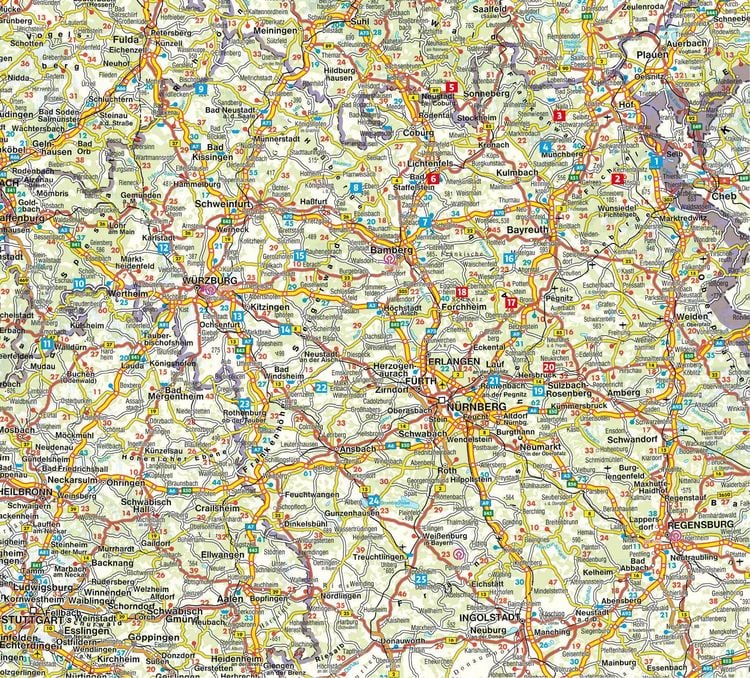 Produktbild: ROTHER Wanderbuch Wochenendtouren Franken