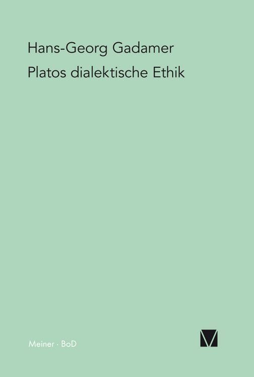Produktbild: Platos dialektische Ethik