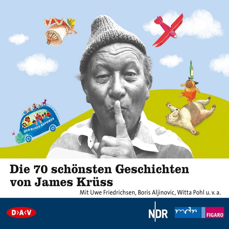 Produktbild: Die 70 sch&ouml;nsten Geschichten von James Kr&uuml;ss