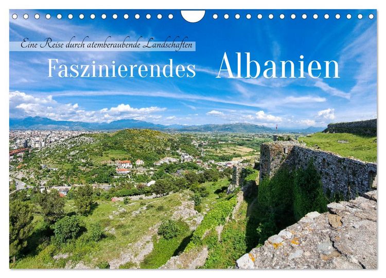 Produktbild: Faszinierendes Albanien (Wandkalender 2026 DIN A4 quer), CALVENDO Monatskalender