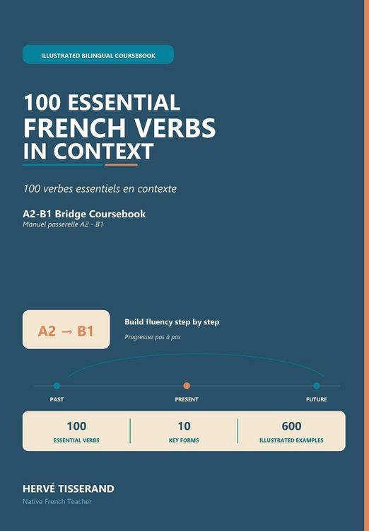 Produktbild: 100 Essential French Verbs in Context