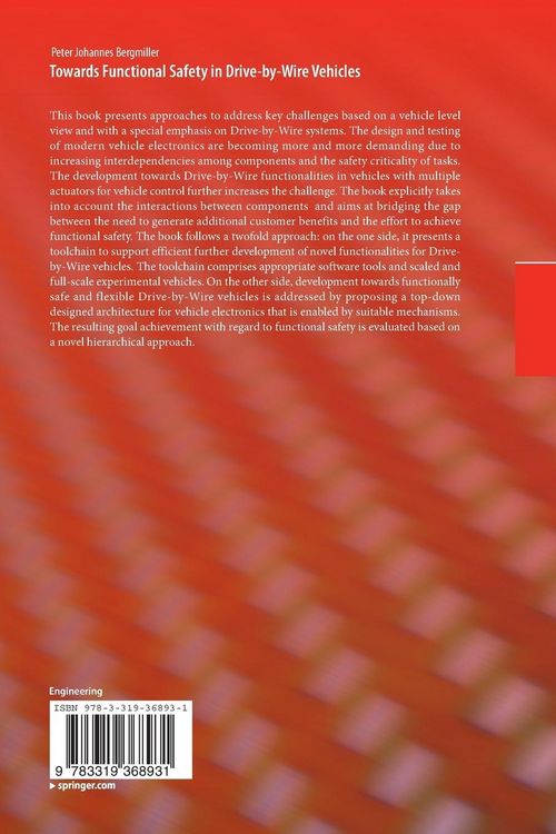 Produktbild: Towards Functional Safety in Drive-by-Wire Vehicles