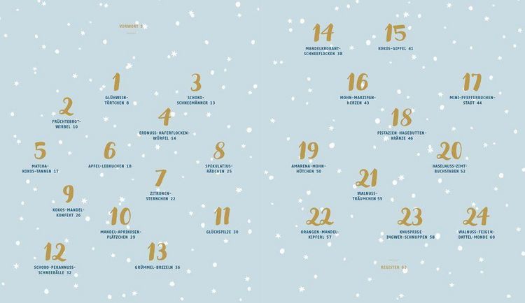 Produktbild: 24 Pl&auml;tzchen bis Weihnachten