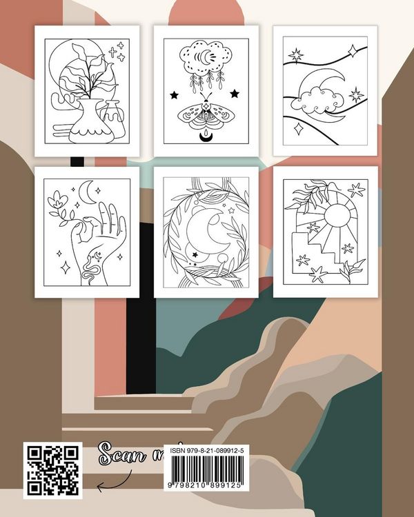 Produktbild: Minimalist Art Coloring Book