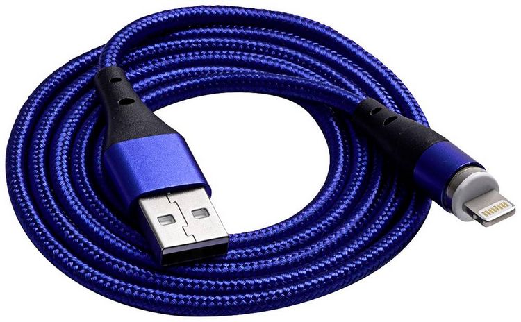 Produktbild: Akyga USB-Kabel USB-A Stecker, USB-C&reg; Stecker 1.00m Blau AK-USB-42