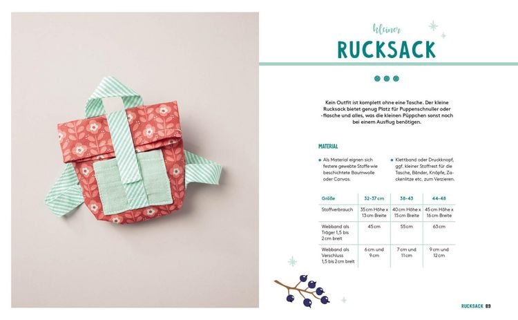 Produktbild: Hej. Minimode &ndash; S&uuml;&szlig;e Puppenkleidung n&auml;hen