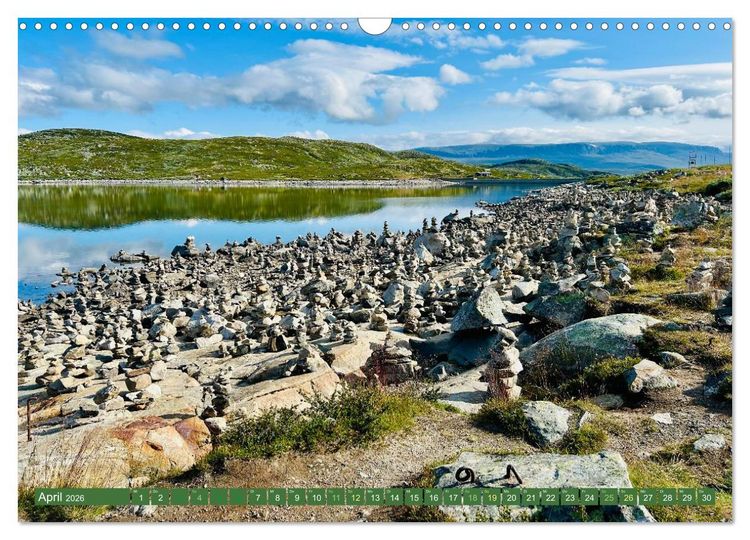Produktbild: Erlebe mit mir das wilde Norwegen (Wandkalender 2026 DIN A3 quer), CALVENDO Monatskalender