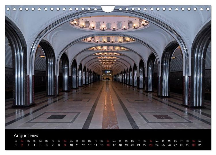 Produktbild: Moskau (Wandkalender 2026 DIN A4 quer), CALVENDO Monatskalender