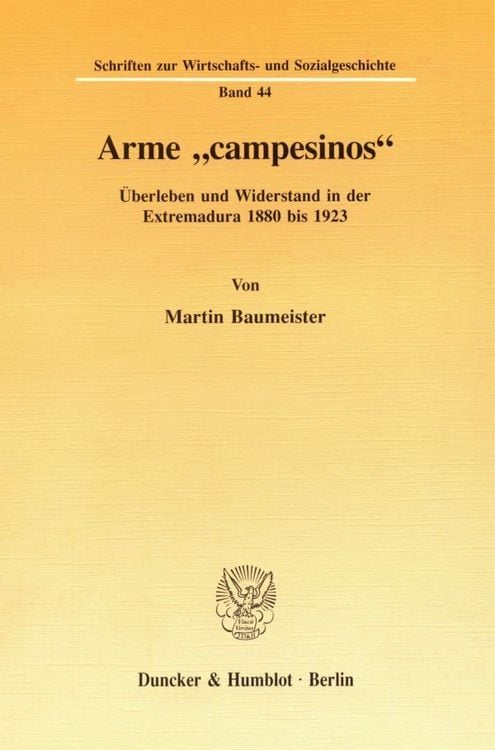 Bild vom Artikel Arme "campesinos". vom Autor Martin Baumeister