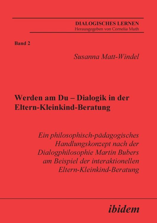 Produktbild: Matt-Windel, S: Werden am Du - Dialogik in der Eltern-Kleink