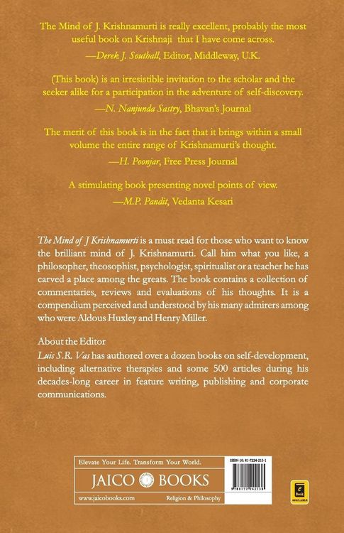Produktbild: The Mind of J. Krishnamurthi