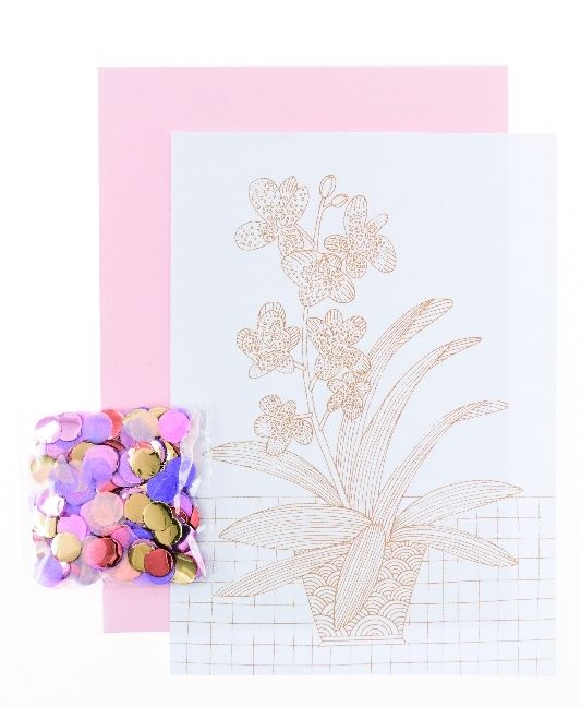 Produktbild: DIY Card, Hygge, Orchidee