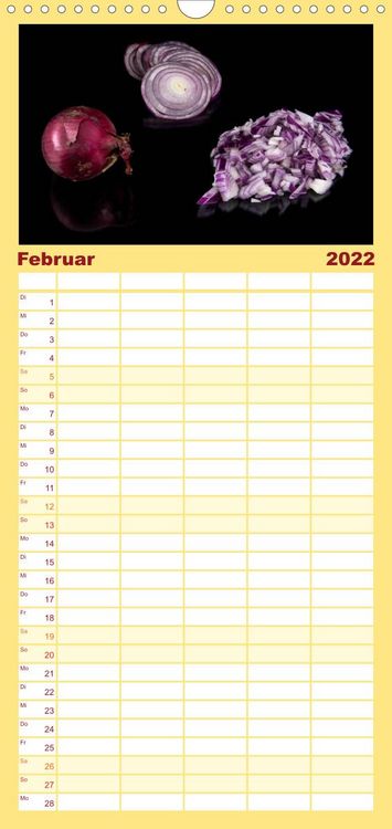 Produktbild: Familienplaner Ver&auml;ndertes (Wandkalender 2022 , 21 cm x 45 cm, hoch)