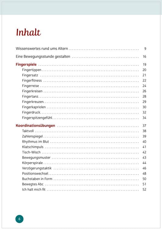 Produktbild: Aktives Ged&auml;chtnistraining f&uuml;r Senioren mit Bewegungen. So halten Sie Kopf und K&ouml;rper fit