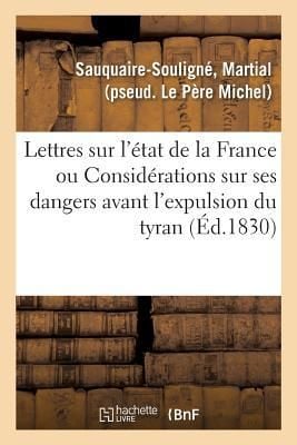Produktbild: Lettres Sur l'&Eacute;tat de la France