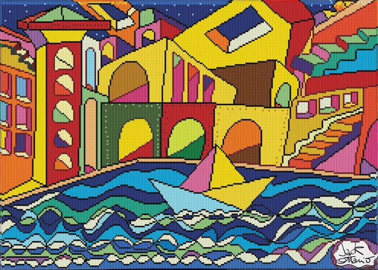 Produktbild: DIAMOND DOTZ - Diamond Painting San Marco