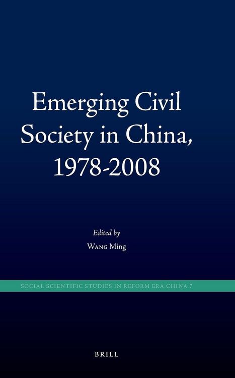 Produktbild: Emerging Civil Society in China, 1978-2008