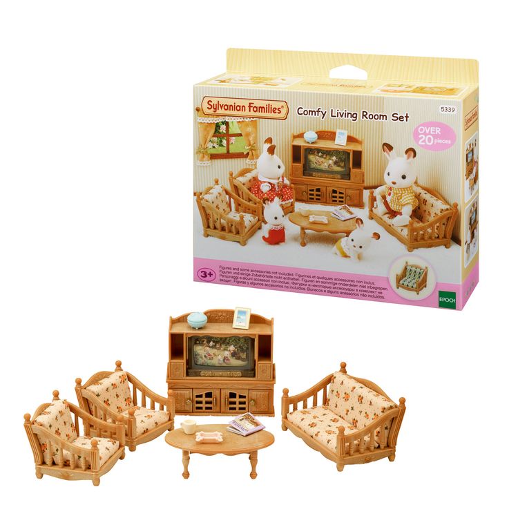 Produktbild: Sylvanian Families 5339 - Landhaus Wohnzimmer