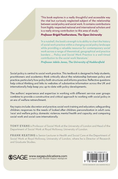 Produktbild: Policy and Social Work Practice