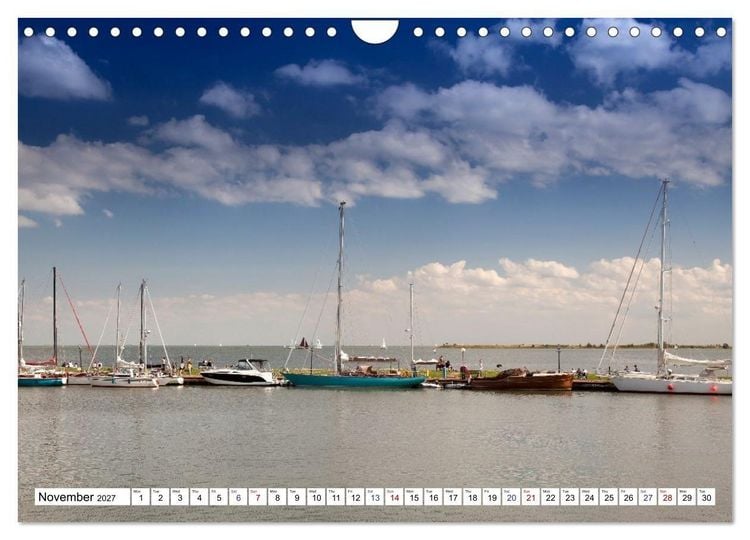 Produktbild: Discover Holland Amsterdam and the Coastal Landscapes of the Netherlands (Wall Calendar 2027 DIN A4 landscape), CALVENDO 12 Month Wall Calendar