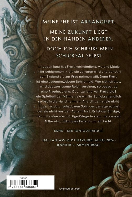 Produktbild: A Fate Inked in Blood - Die Skaland-Saga, Band 1(signierte Ausgabe)