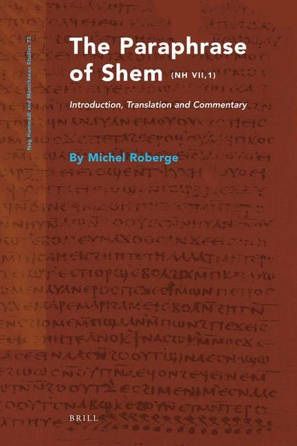 Produktbild: The Paraphrase of Shem (NH Vii,1)